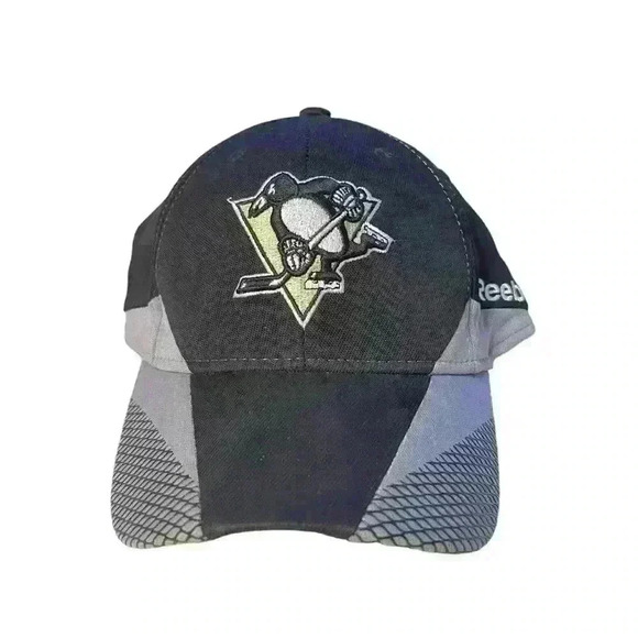 Vintage Pittsburgh Penguins Reebok Center Ice Collection One Size Hat Cap - Picture 1 of 5